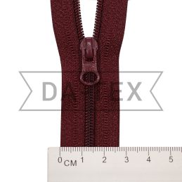 18 cm Nylon zipper N.4 dark...
