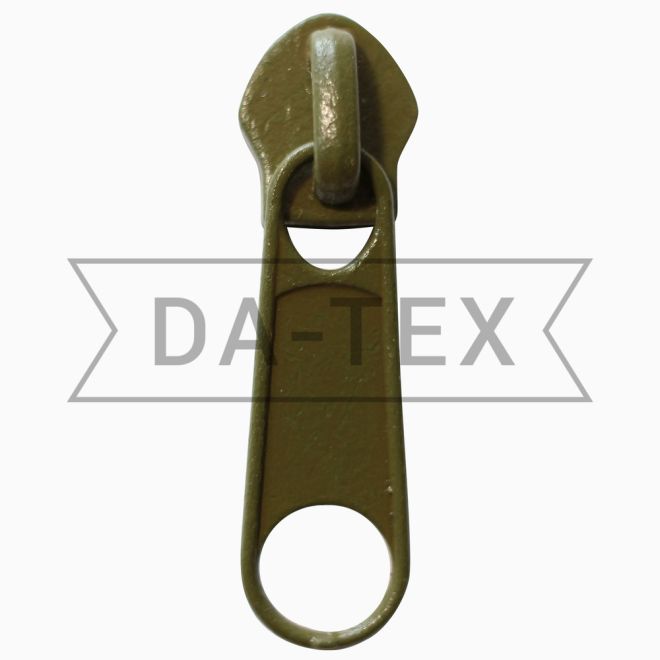 N.7 Slider for zipper long chain REVERSE khaki