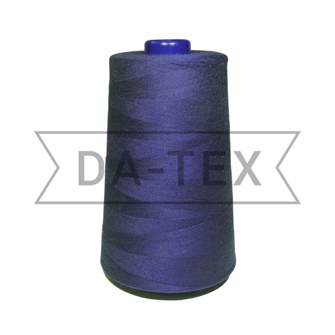 40/2 (5000 yards) thread 100% polyester electric blue