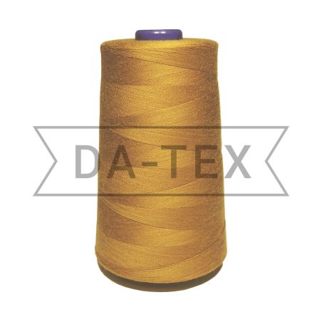 40/2 (5000 yards) thread 100% polyester khaki photo - buy in the «DA-TEX» online store