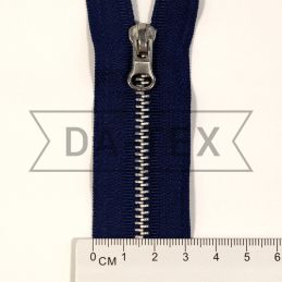 18 cm Metal zipper N.4 nikel