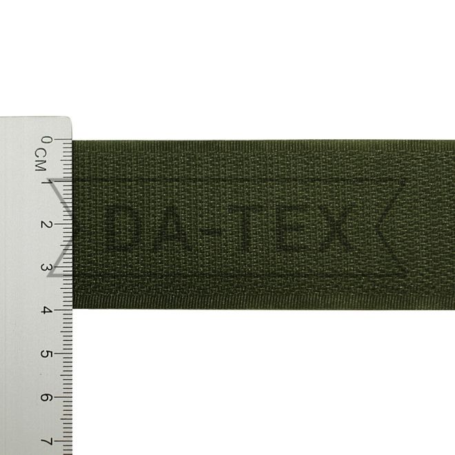 40 мм Текстильна застібка (велкро) гачок жорстка частинаа 65% НЕЙЛОН 35% ПЕ колір хакі
