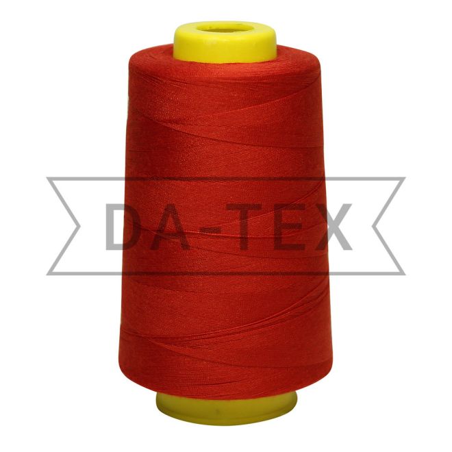 40/2 (5000 yards) thread 100% polyester red photo - buy in the «DA-TEX» online store