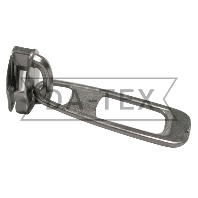 N.7 Slider for zipper long chain nikel photo - buy in the «DA-TEX» online store