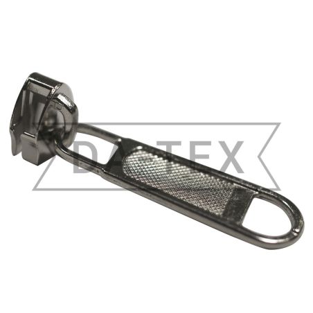 N.7 Slider for zipper long chain nikel photo - buy in the «DA-TEX» online store