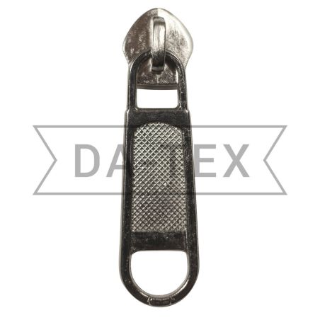N.7 Slider for zipper long chain nikel photo - buy in the «DA-TEX» online store