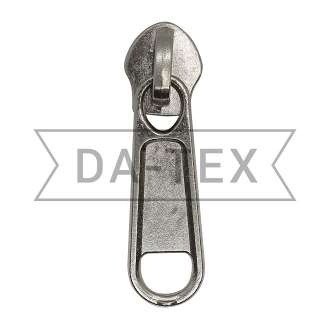 N.8 Slider for zipper long chain nikel