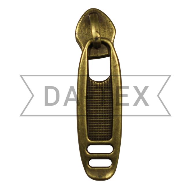 N.5 Slider for zipper long chain antik