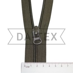 55 cm Nylon zipper N.8 khaki