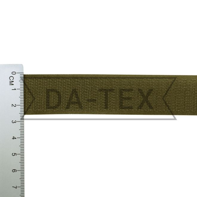 25 mm Hook tape 100% NYLON  А  khaki photo - buy in the «DA-TEX» online store