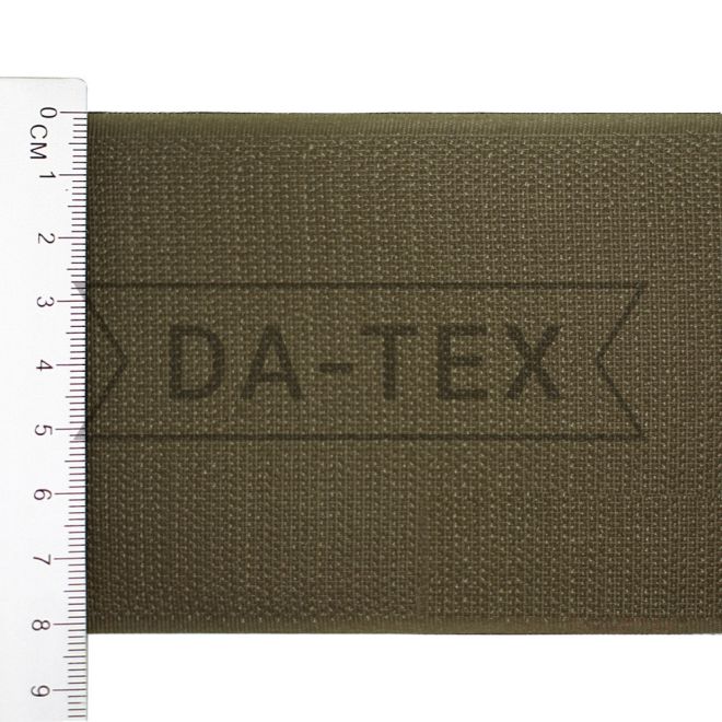 80 мм Текстильна застібка (велкро) гачок жорстка частина 100% НЕЙЛОН колір хакі фото - купити у інтернет-магазині ДА-ТЕКС