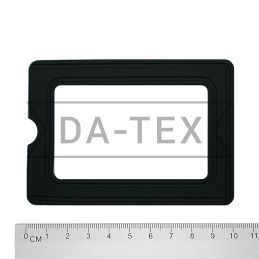 7x10 сm Badge frame black