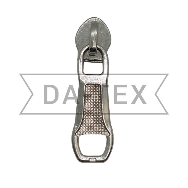 N.7 Slider for zipper long chain nikel