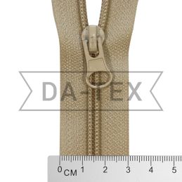75 cm Nylon zipper N.5 beige