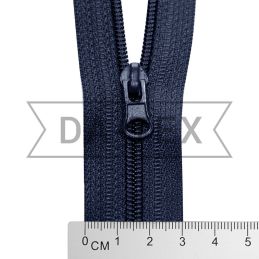80 cm Nylon zipper N.5 dark...
