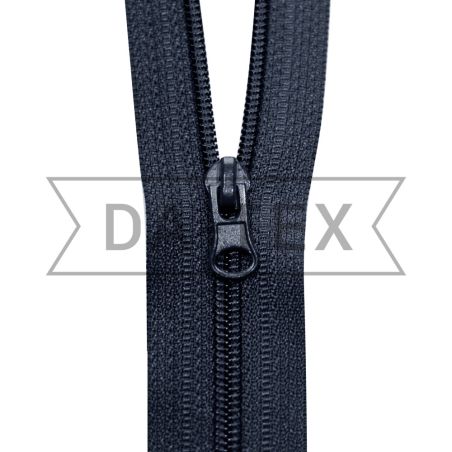 50 cm Nylon zipper N.5 O/E dark blue photo - buy in the «DA-TEX» online store