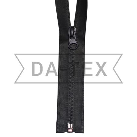 45 cm Nylon zipper N.7 water resistant black photo - buy in the «DA-TEX» online store