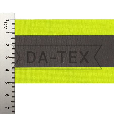 50х25 mm Reflective tape lemon + reflective stripe photo - buy in the «DA-TEX» online store