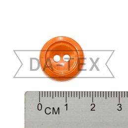 17 mm Button orange