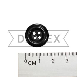 14 mm Button black