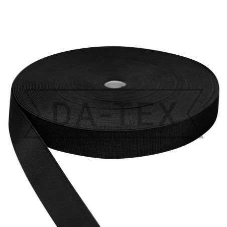 30 mm Woven elastic tape DDK black photo - buy in the «DA-TEX» online store