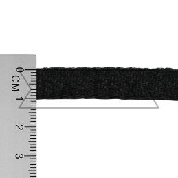10 mm Cotton tape black