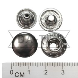 15 мм кнопка АЛЬФА цвет никель