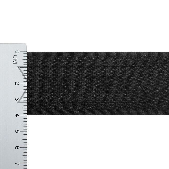 40 mm Hook tape 100% PE  B quality (35%PA+65%PE) В  black