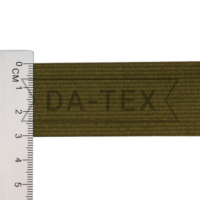 30 mm Knitting elastic tape khaki