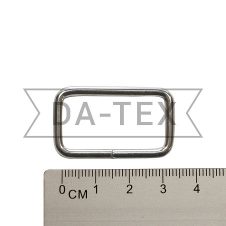 30x15 mm Metal frame nikel photo - buy in the «DA-TEX» online store