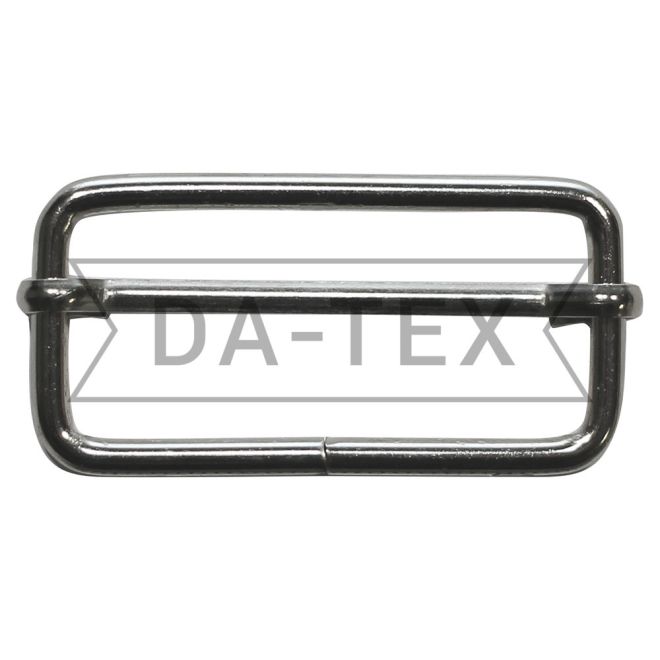 40x16 mm Metal strengthened buckle nikel photo - buy in the «DA-TEX» online store