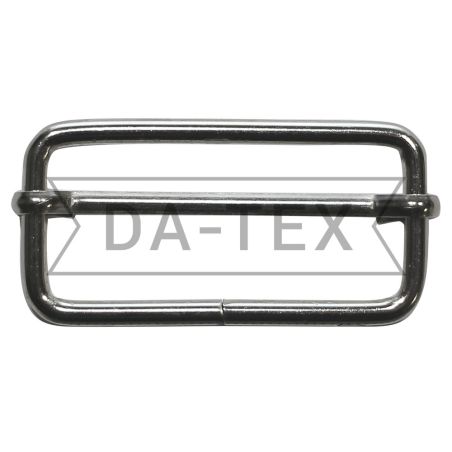 40x16 mm Metal strengthened buckle nikel photo - buy in the «DA-TEX» online store