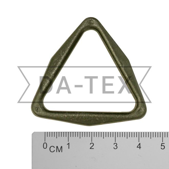 38 mm Trianglular plastic frame khaki