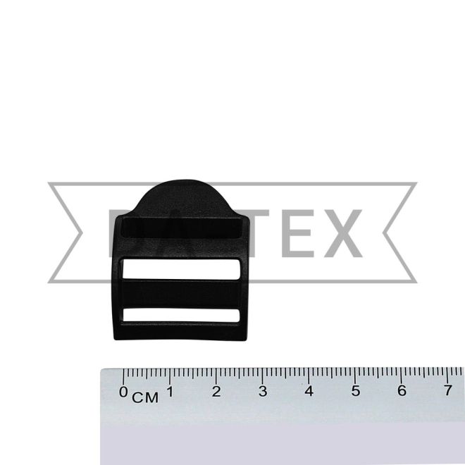 25 мм Пряжка пластикова колір чорний фото - купити у інтернет-магазині ДА-ТЕКС