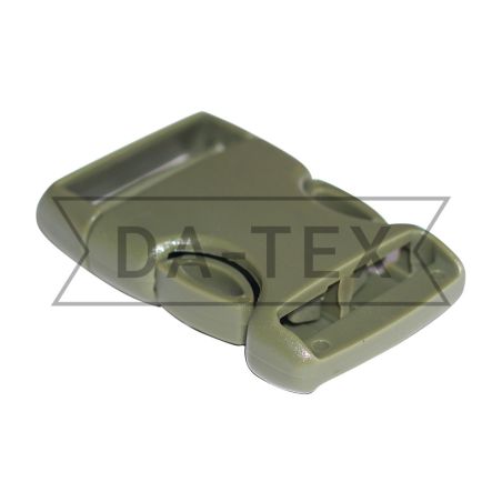 25 mm Plastic buckle fastener khaki photo - buy in the «DA-TEX» online store