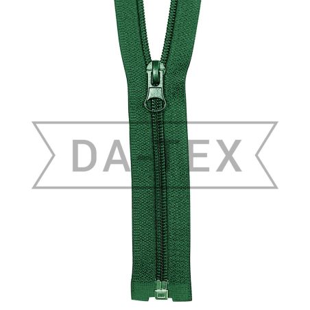 50 cm Nylon zipper N.5 O/E green photo - buy in the «DA-TEX» online store