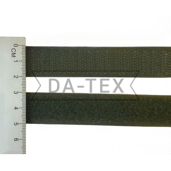 20 mm Hook tape (35%PA+65%PE) B  khaki