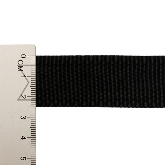 20 mm PP tape 10 g/m (850D) black