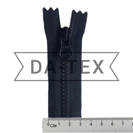 40 сm Plastic zipper N.5 O/E black photo - buy in the «DA-TEX» online store