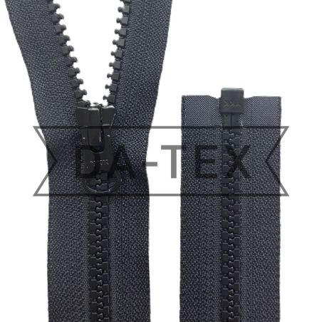 40 сm Plastic zipper N.5 O/E black photo - buy in the «DA-TEX» online store
