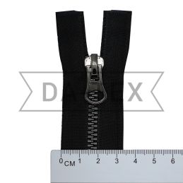75 cm Plastic zipper N.5 black