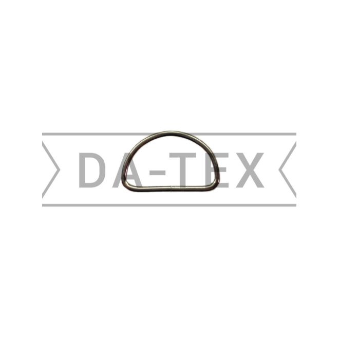 40 mm Metal semi ring nikel photo - buy in the «DA-TEX» online store
