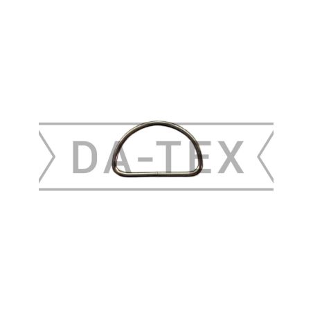 40 mm Metal semi ring nikel photo - buy in the «DA-TEX» online store
