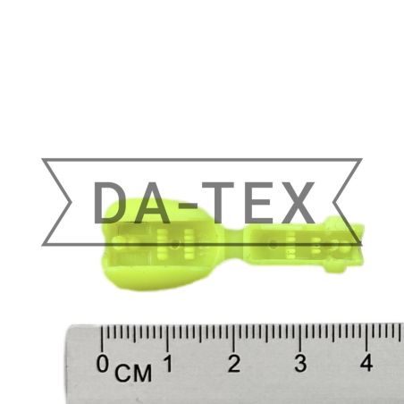 Plastic stopper РОМ green lemon neon photo - buy in the «DA-TEX» online store