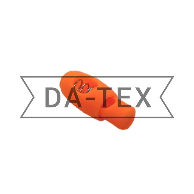 30*12 мм Pillaric stopper POM orange neon photo - buy in the «DA-TEX» online store