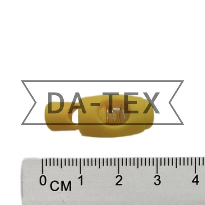30*12 мм Pillaric stopper POM yellow photo - buy in the «DA-TEX» online store