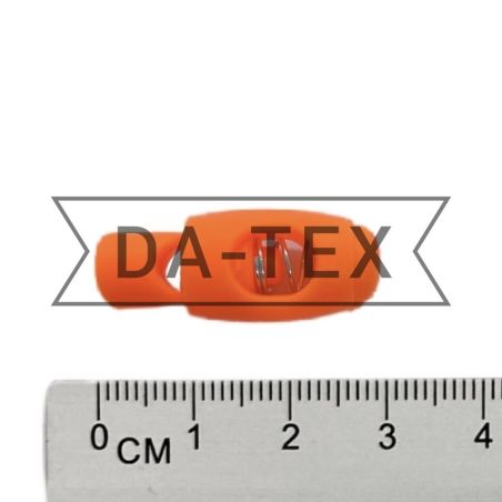 30*12 мм Pillaric stopper POM orange neon photo - buy in the «DA-TEX» online store