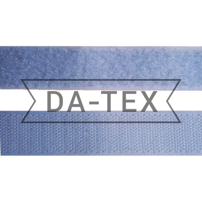 25 mm Hook and loop (35%PA+65%PE) B  light blue photo - buy in the «DA-TEX» online store