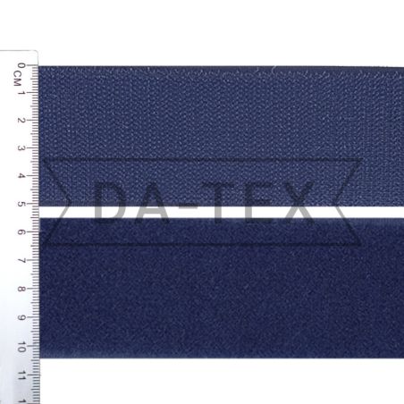 50 mm Hook and loop 100% PE  B quality (35%PA+65%PE) В  dark blue photo - buy in the «DA-TEX» online store