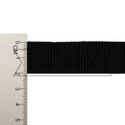 20 mm PP tape 10 g/m black